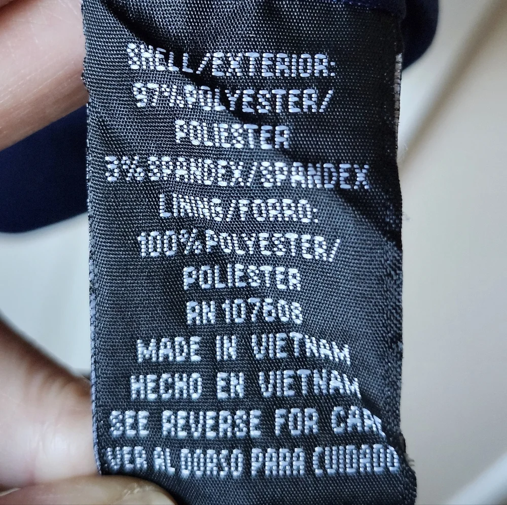 Elegant Blue Sleeveless Dress - Picture 9 of 10